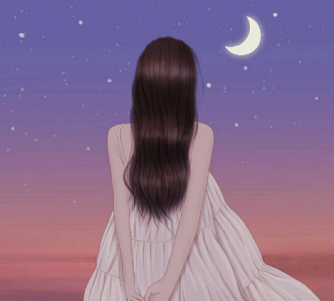绝美背影动漫头像