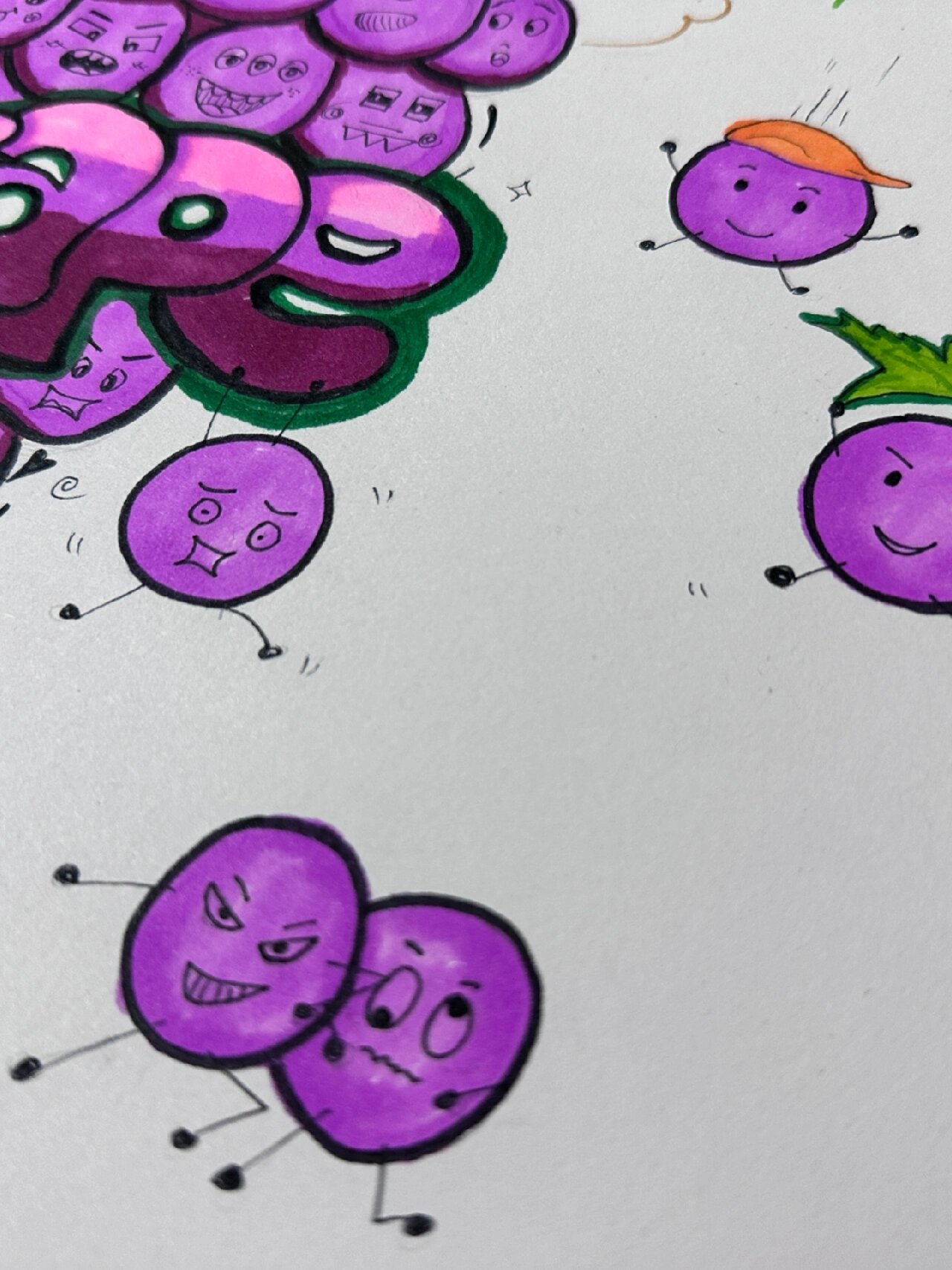 英语单词创意画