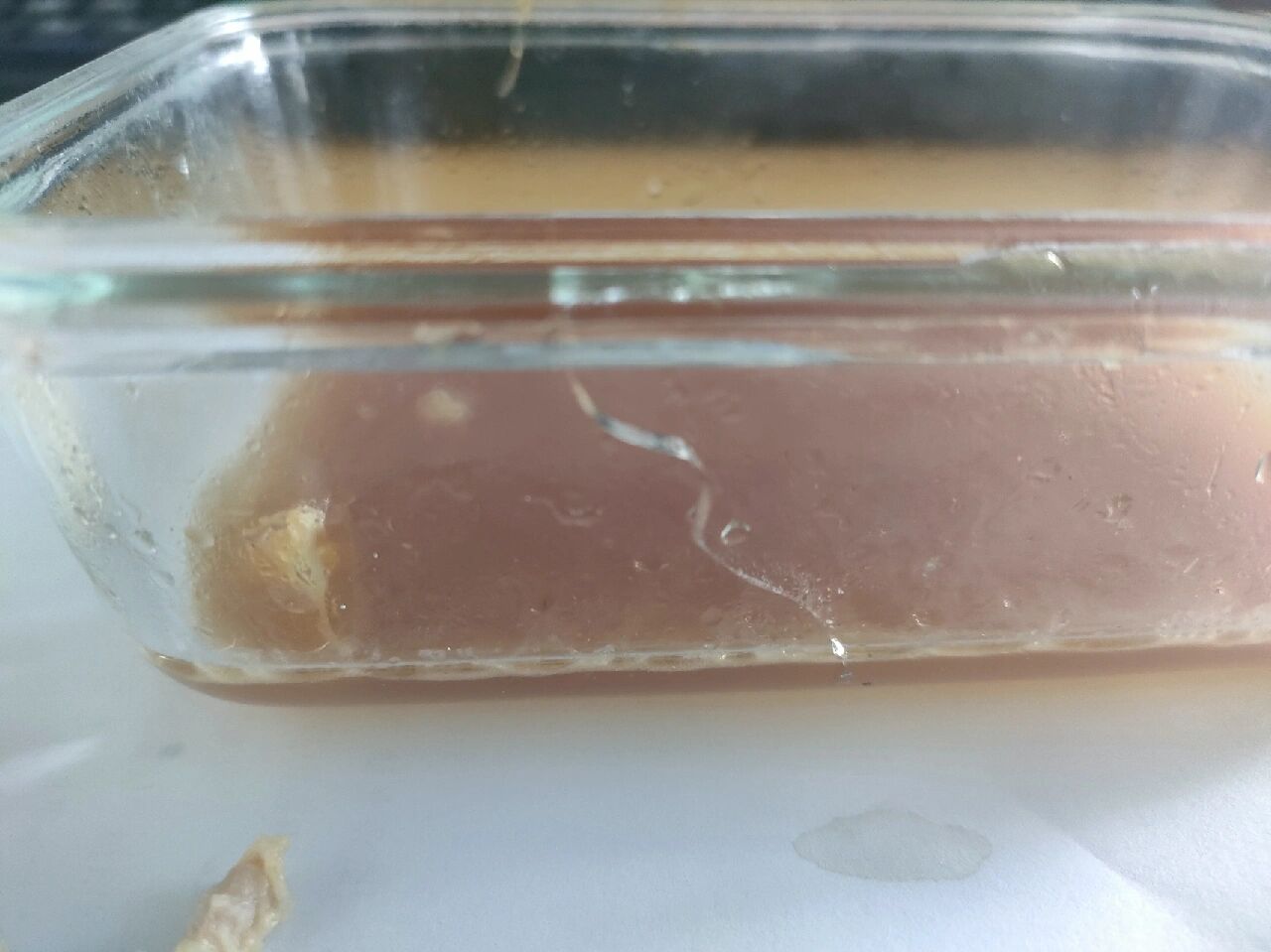 玻璃饭盒微波炉加热裂开了