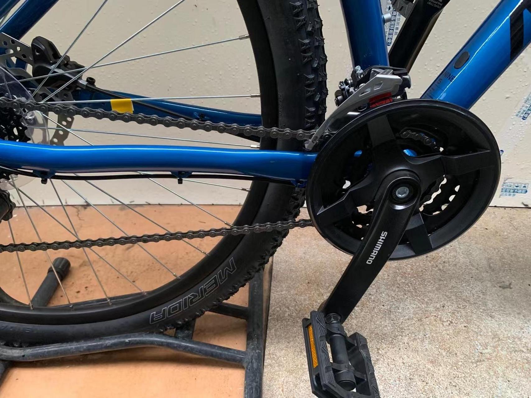 美利达大九15,特价1999,配置禧玛洛24速油压碟刹,禧玛洛碟片禧玛洛