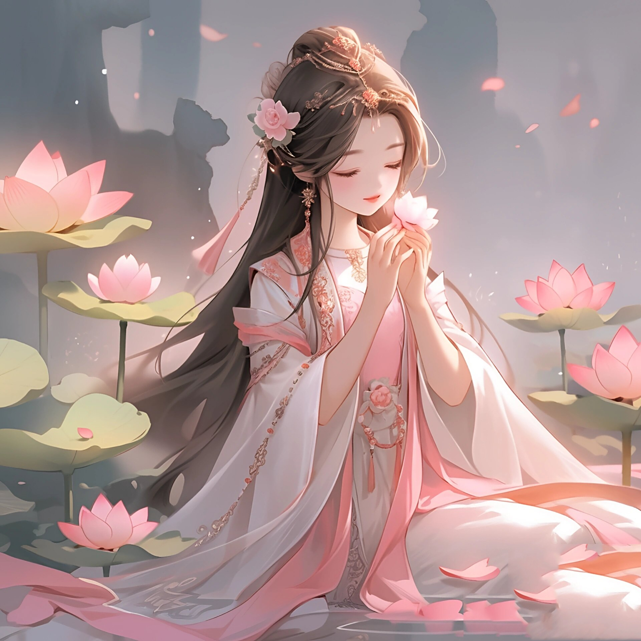 佛系头像|好运"莲莲"