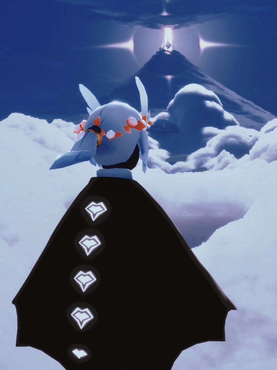 光遇白鸟竖屏壁纸    这当壁纸可还行?