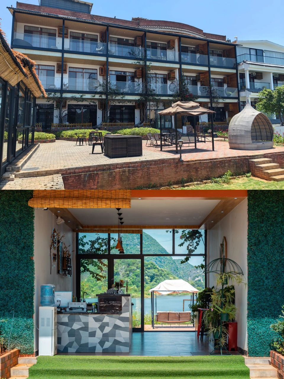 普者黑民宿丨最美民宿推荐91 民宿:92普者黑云傍花情宿·湖畔湖景