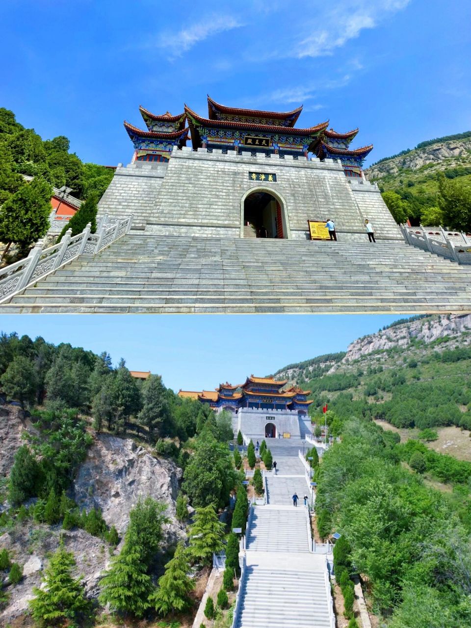 济南最大的寺庙 | 最美义净寺 去义净寺吃斋饭,去水库边吹吹风, 寻一