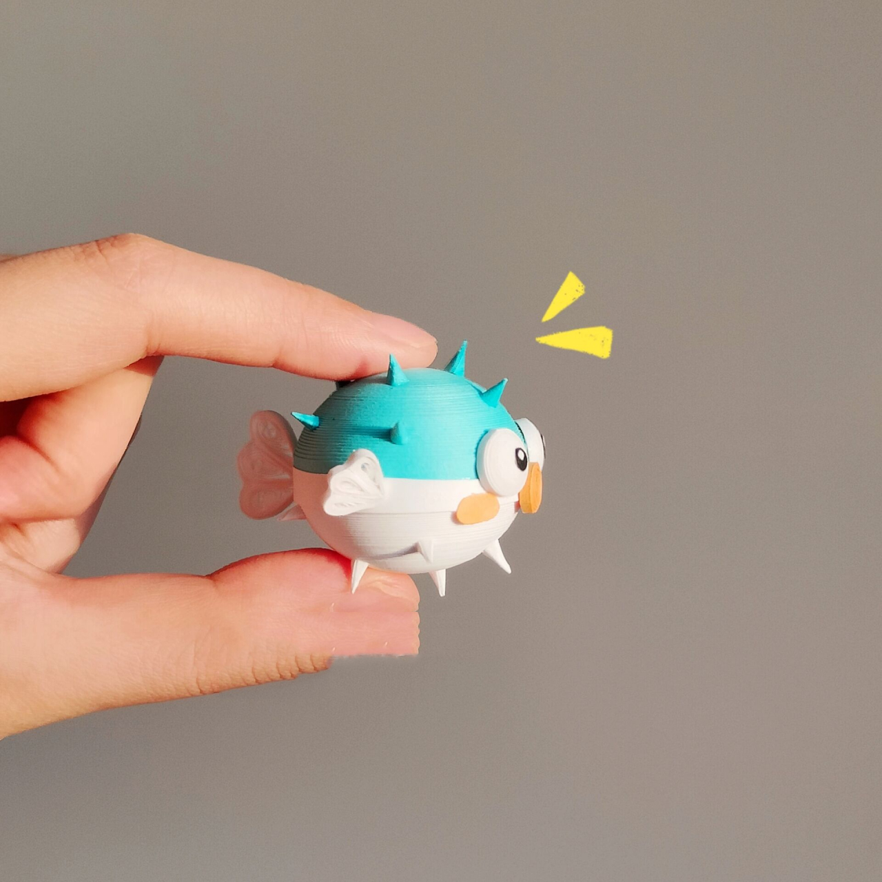 『衍纸』河豚97globefish 969898 · 圆墩墩的小河豚97,游