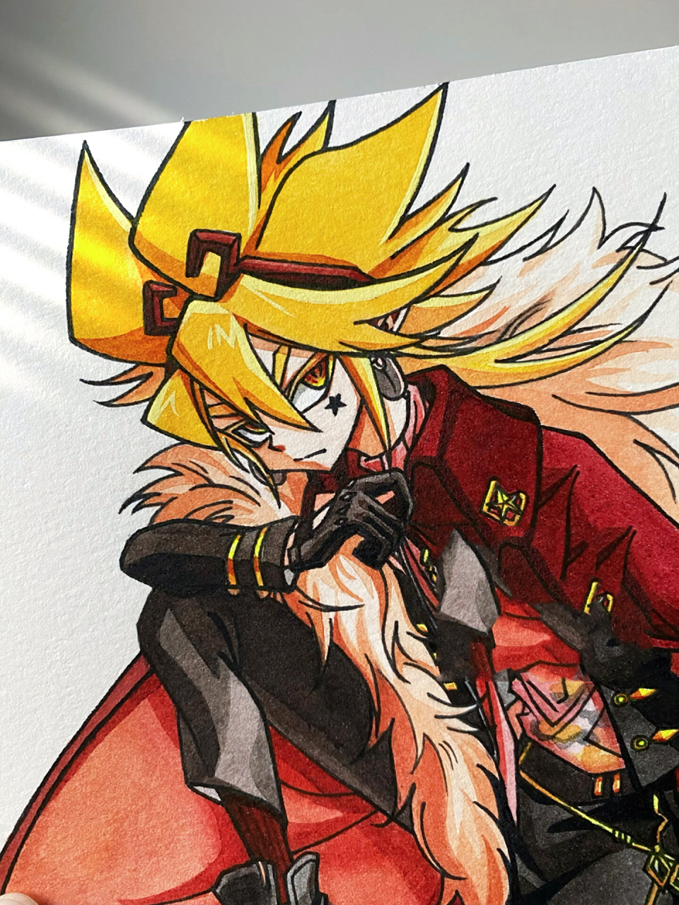 凹凸世界手绘教程|绘画过程 嘉德罗斯 凹凸世界临摹打卡