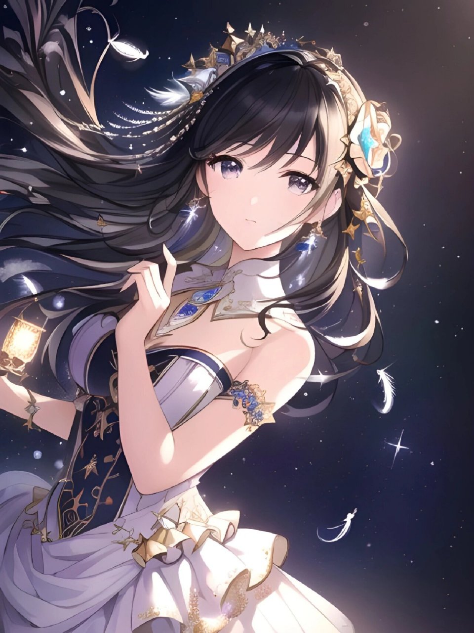 摩羯座73|不念过往不惧将来|二次元壁纸