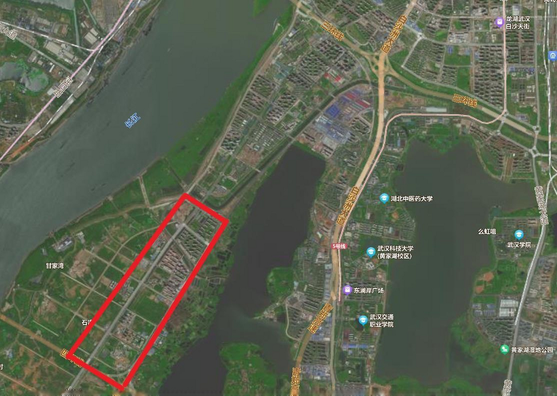 武汉市青菱湖实验学校对口范围