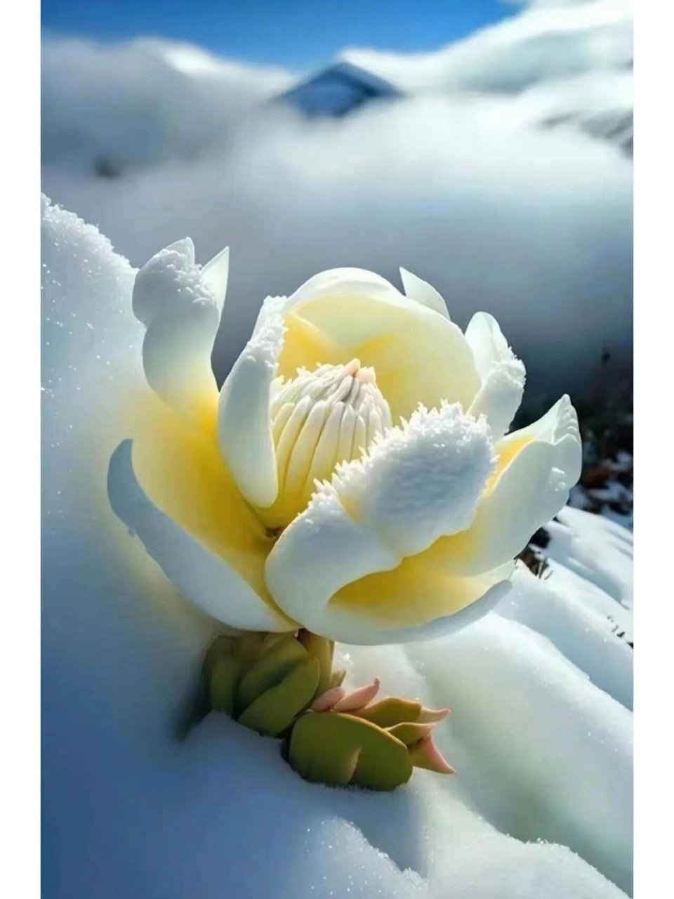 冈拉梅朵——雪莲花 只在雪域高原上盛开的花朵