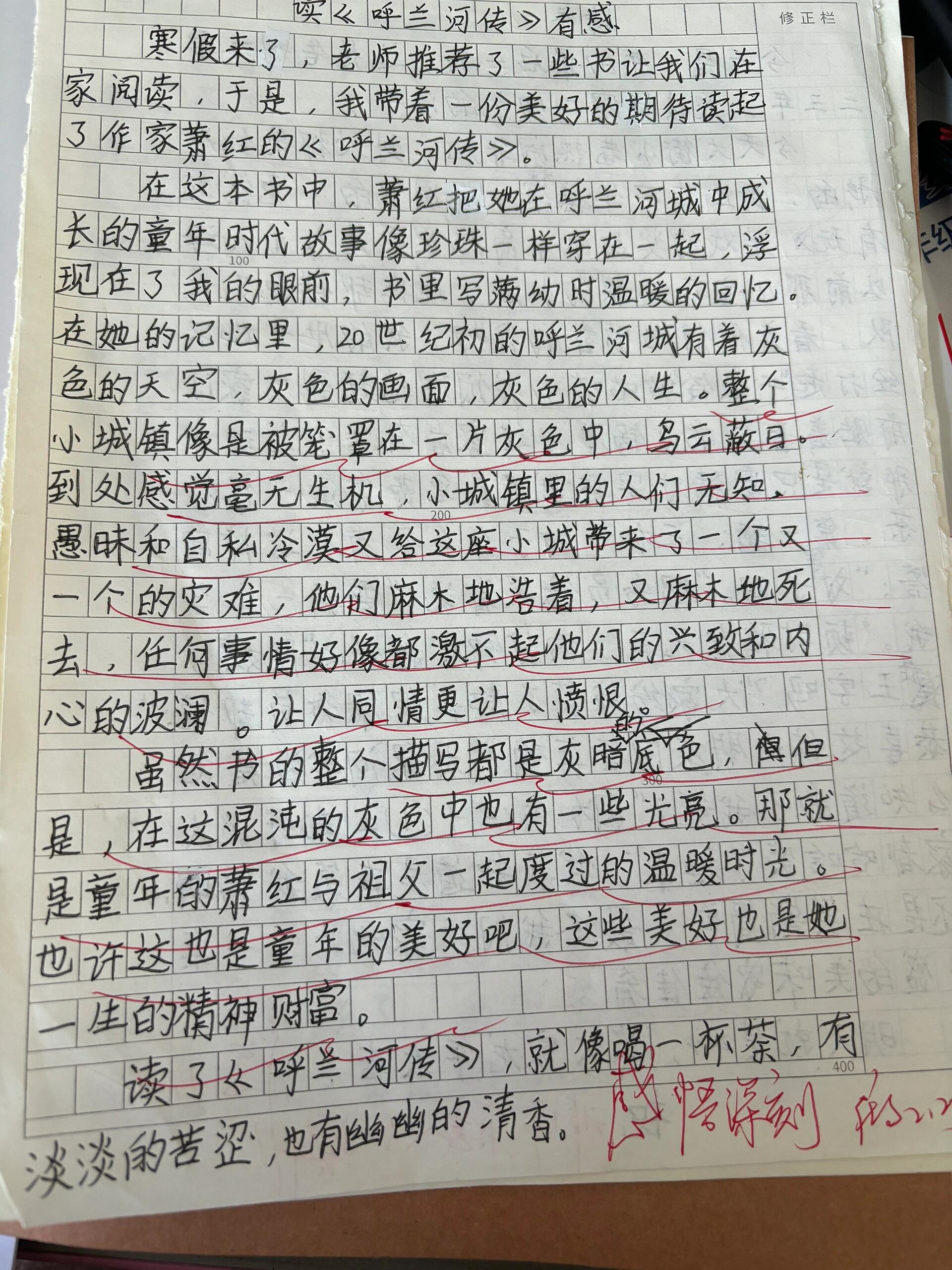 作文后记怎么写图片