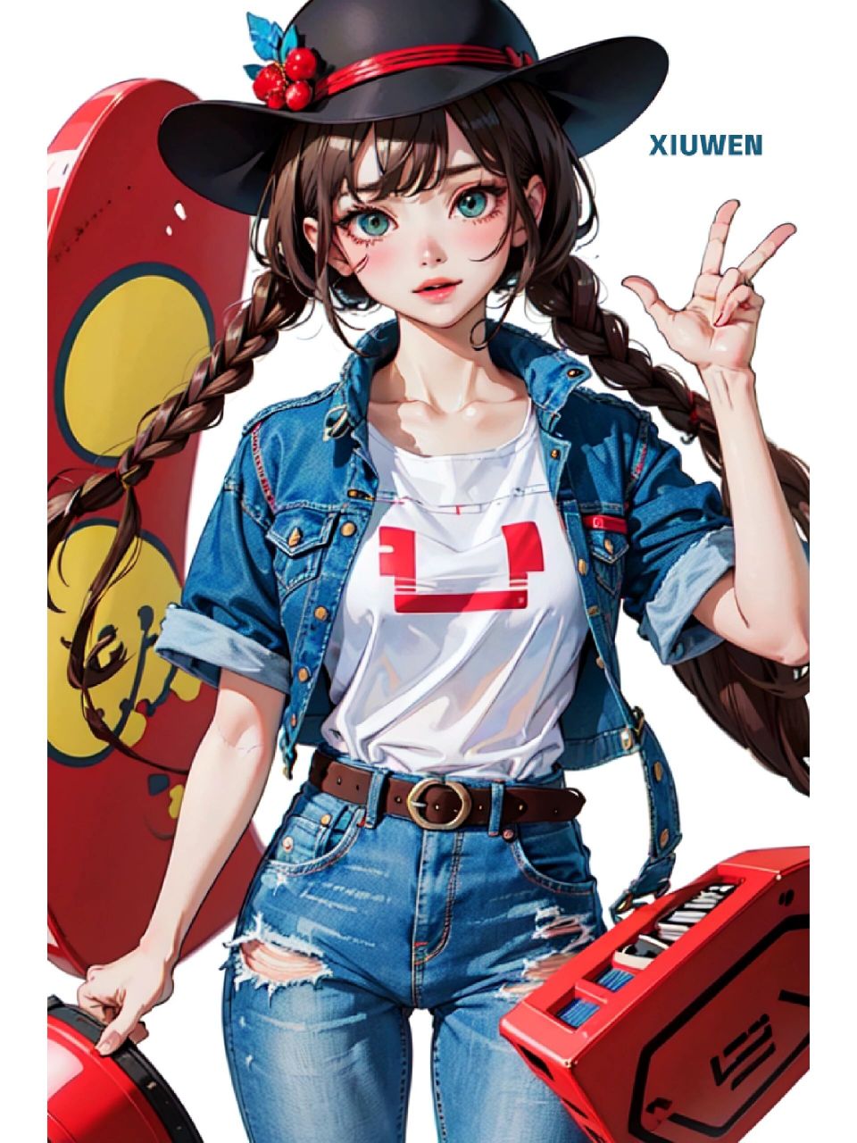 啦啦啦是个小牛仔90  春季牛仔风