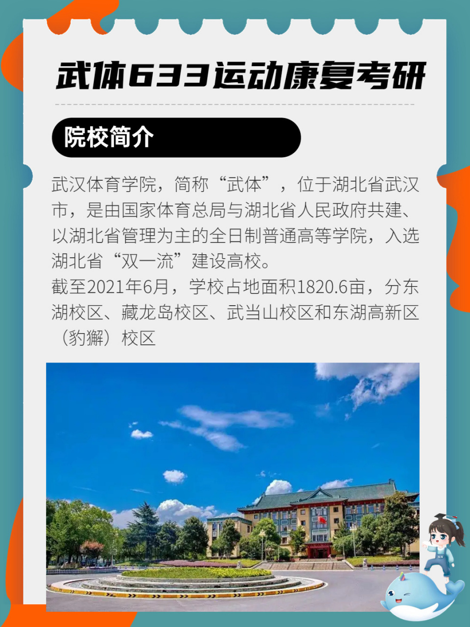 武汉体育学院简介图片