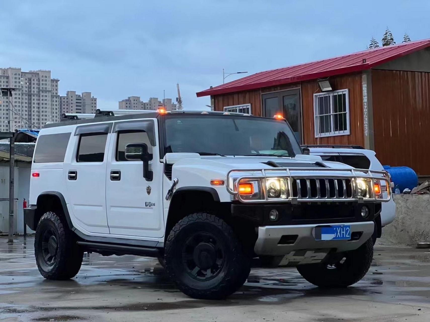 挑战全网最低价刚到09年新款悍马h2,6.2v8六速变速箱.