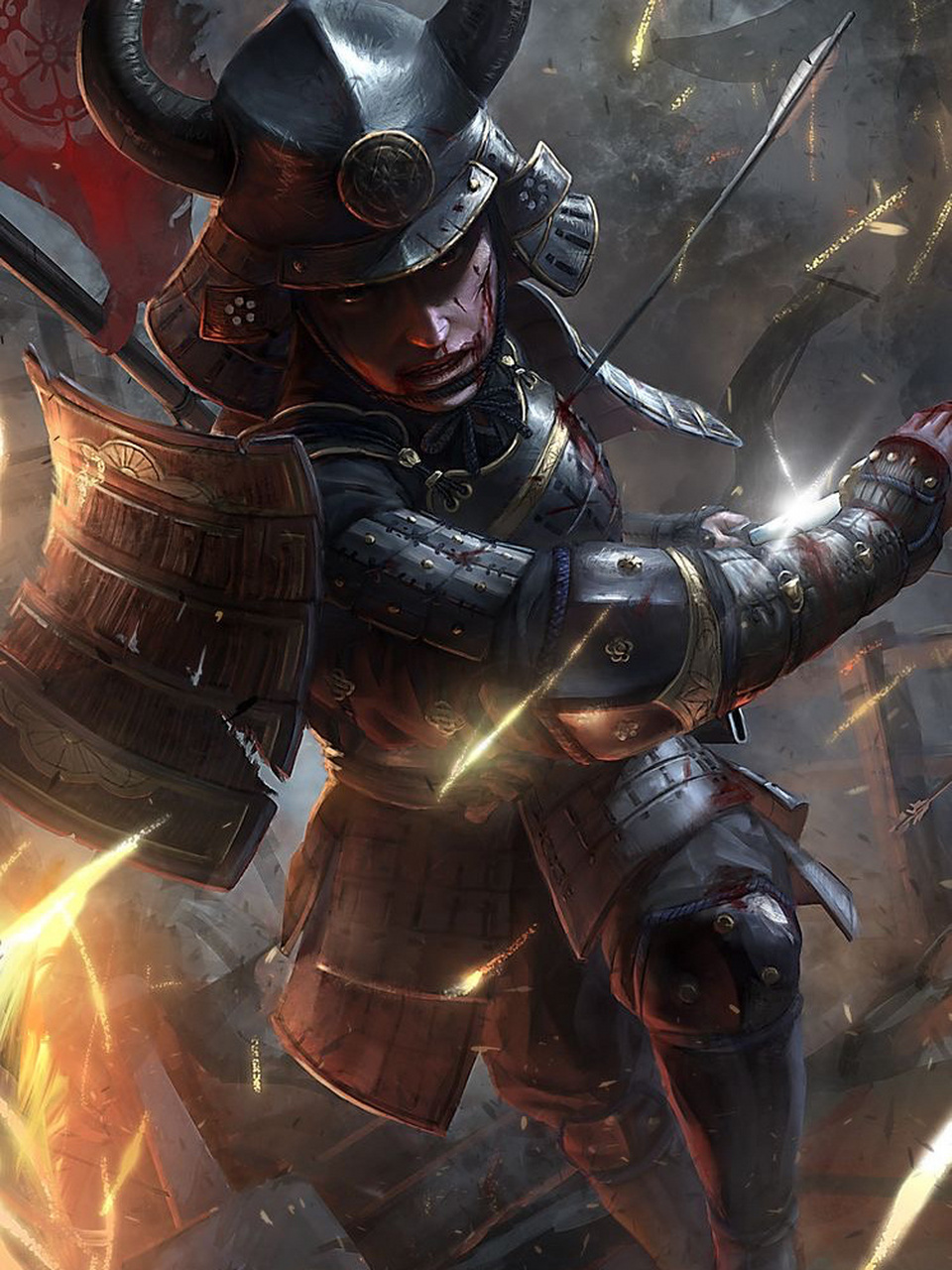 分享一波超好看的武士壁纸 武士