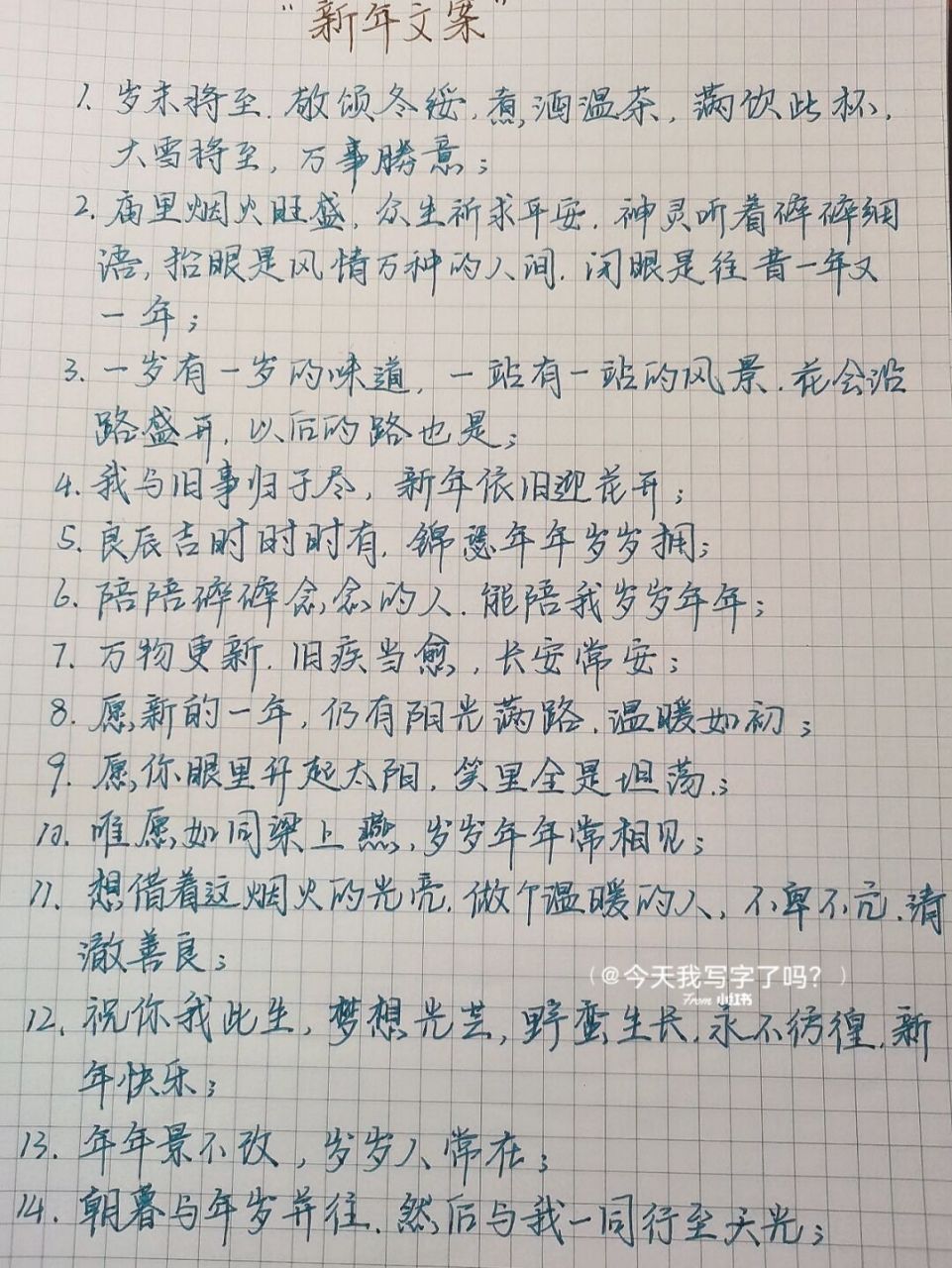 新年文案95 05岁末将至,敬颂冬绥.煮酒温茶,满饮此杯.