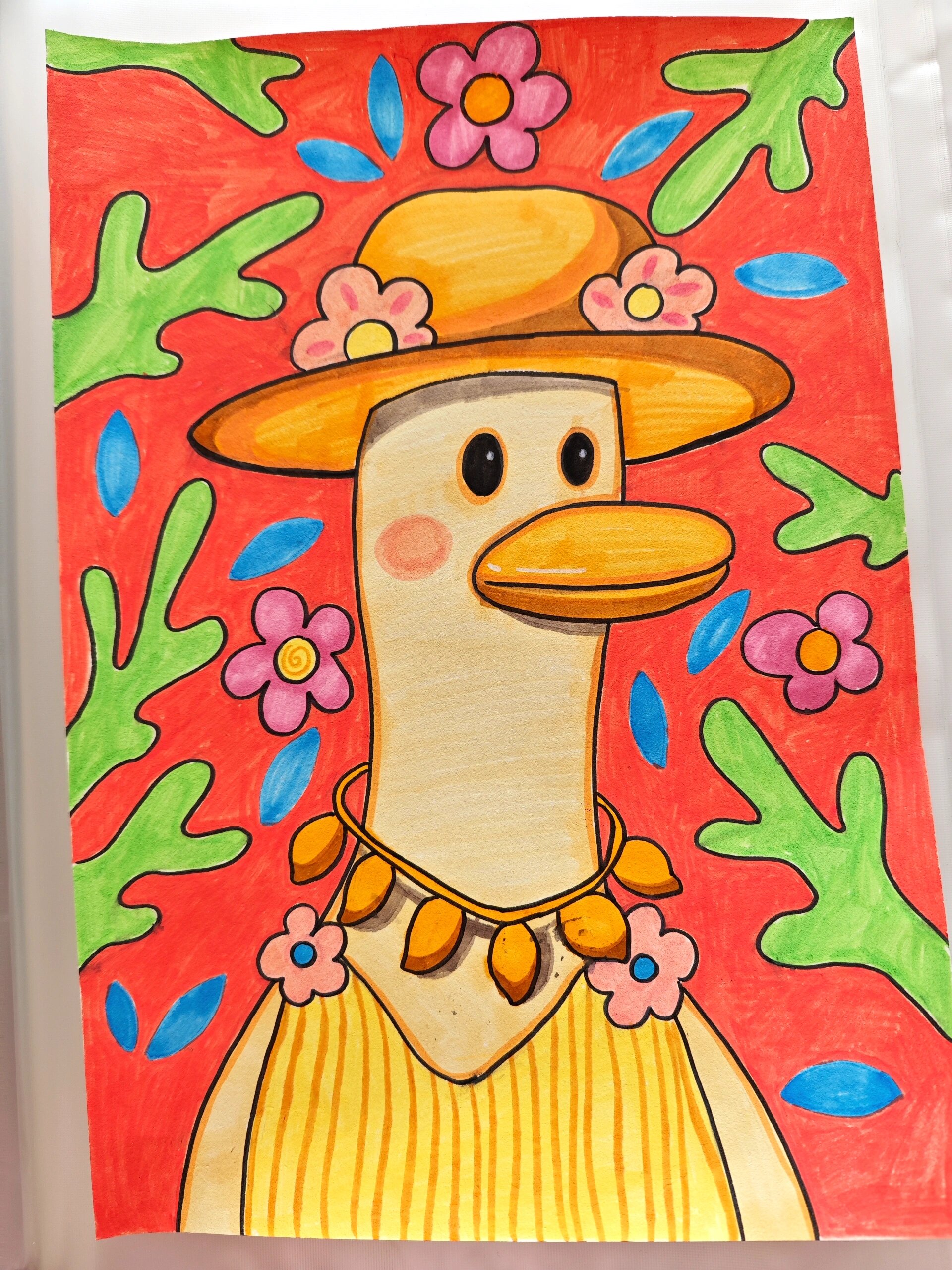 《春游的小鸭子》