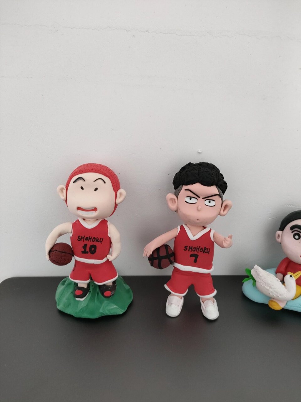 黏土捏动漫人物——灌篮高手宫城良田 第二次做立体人物没有找到教程