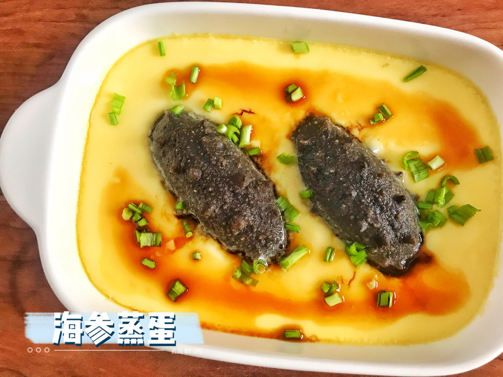 98海参蒸蛋|适合家里的老人和小朋友吃哦7515 73食材准备