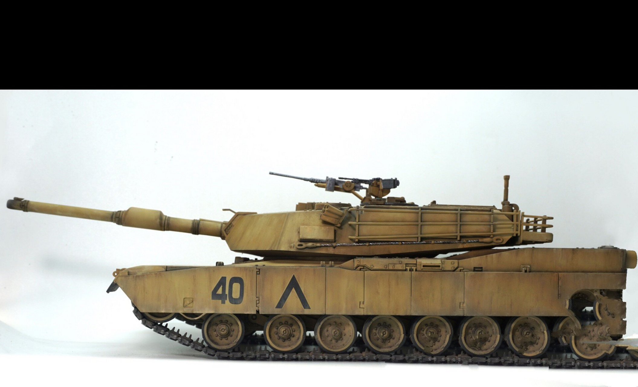 盘点美国的m1a1艾布拉姆斯主战坦克