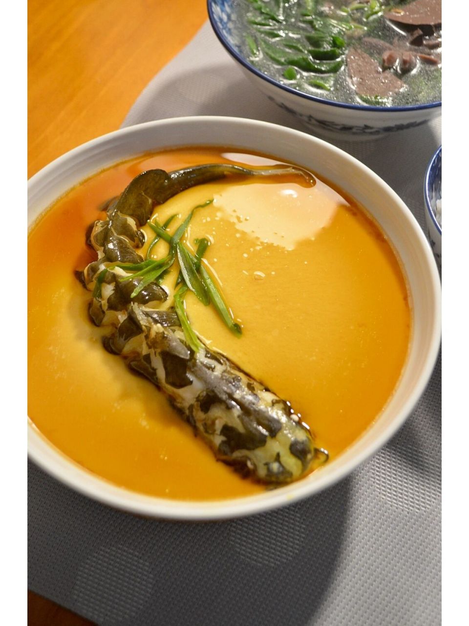 鲜掉眉毛的昂刺鱼蒸蛋/鱼炖蛋/黄骨鱼蒸蛋 黄骨鱼蒸蛋,从卖相上绝对是