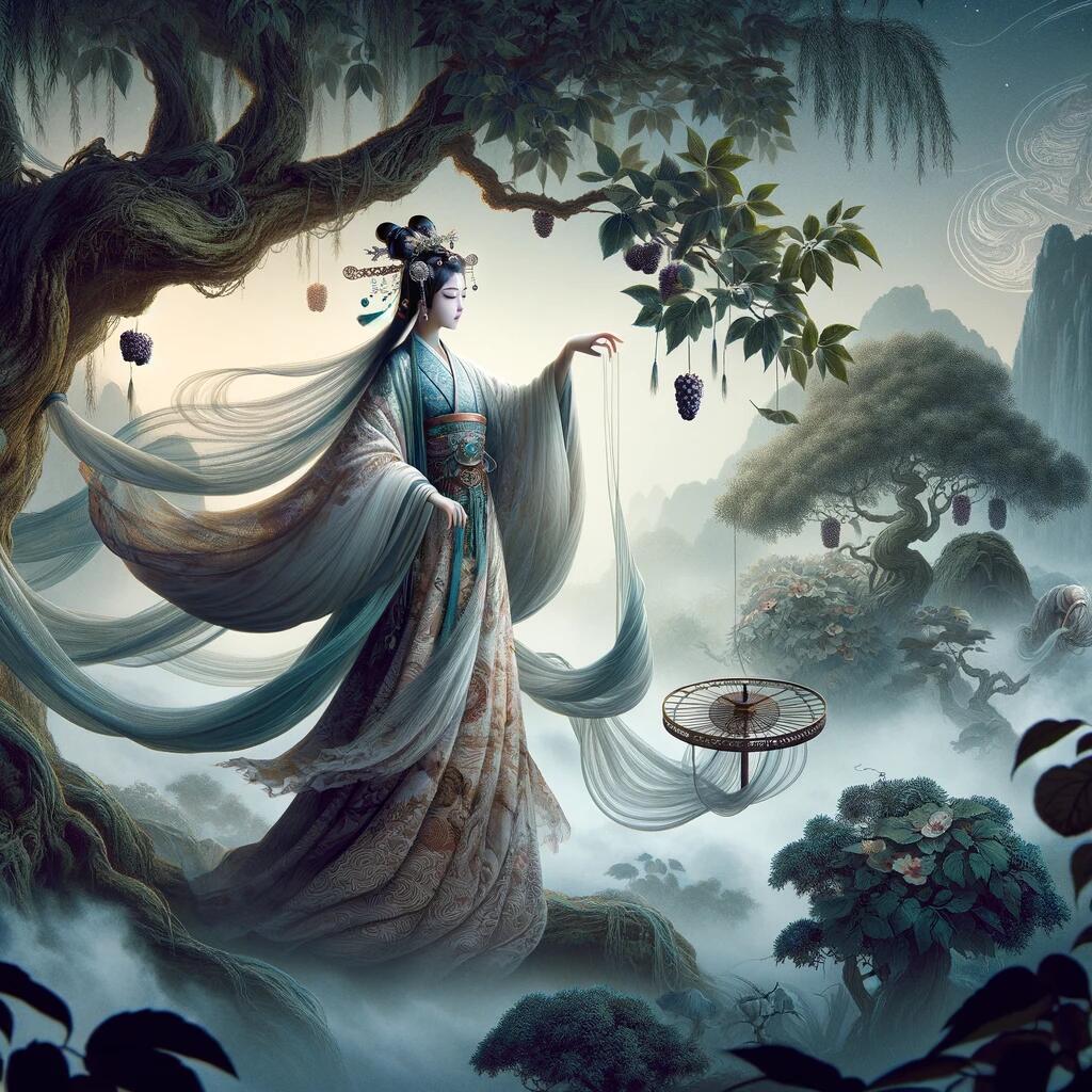 42,山海经之蚕神(司蚕桑之神)