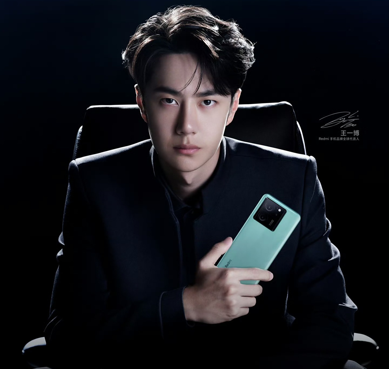 王一博代言双芯ip68旗舰】redmi k60至尊版这波保密工作不错,外观和