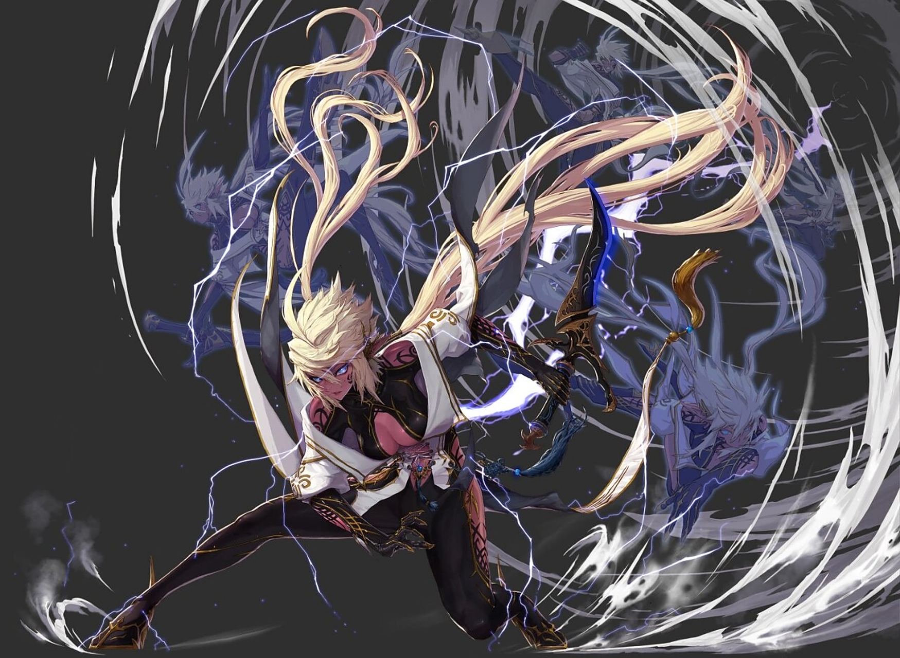 地下城与勇士·暗夜使者 暗夜使者·三觉立绘 隐夜·刺客-隐夜·死灵