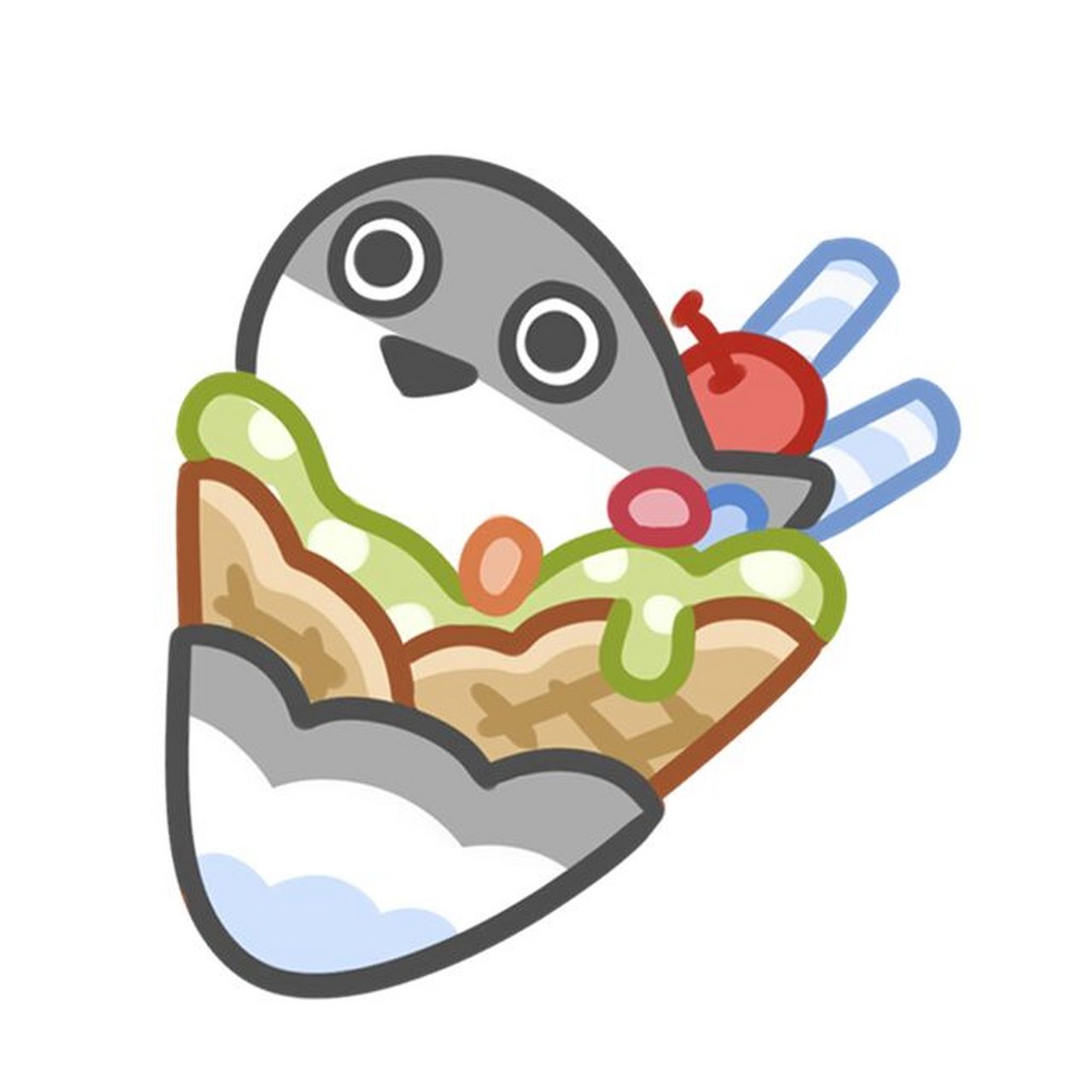 头像 | 请吃萨卡班甲鱼可丽饼!