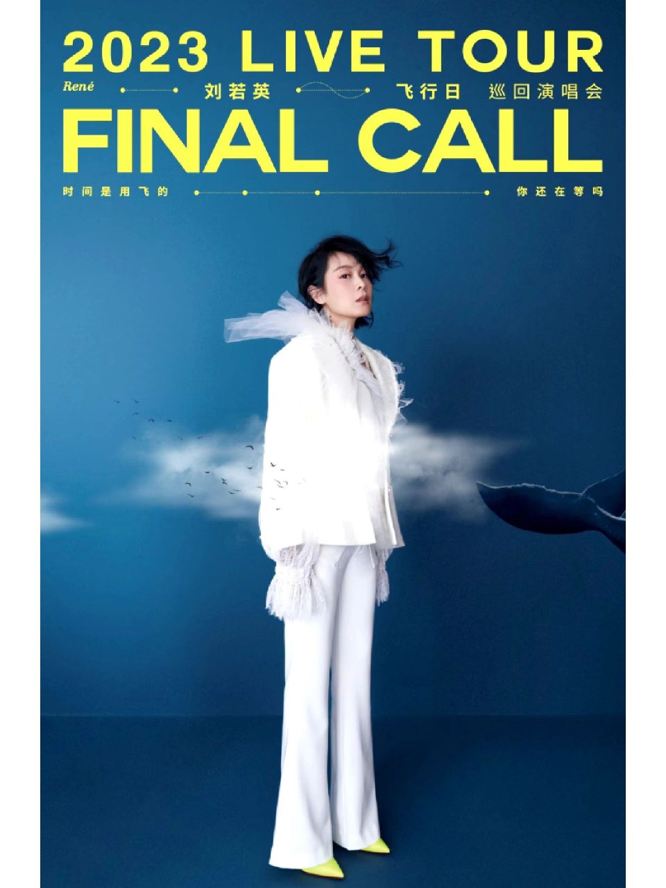 济南2023刘若英「飞行日」2023巡回演唱会 演出名称:2023刘若英「飞行