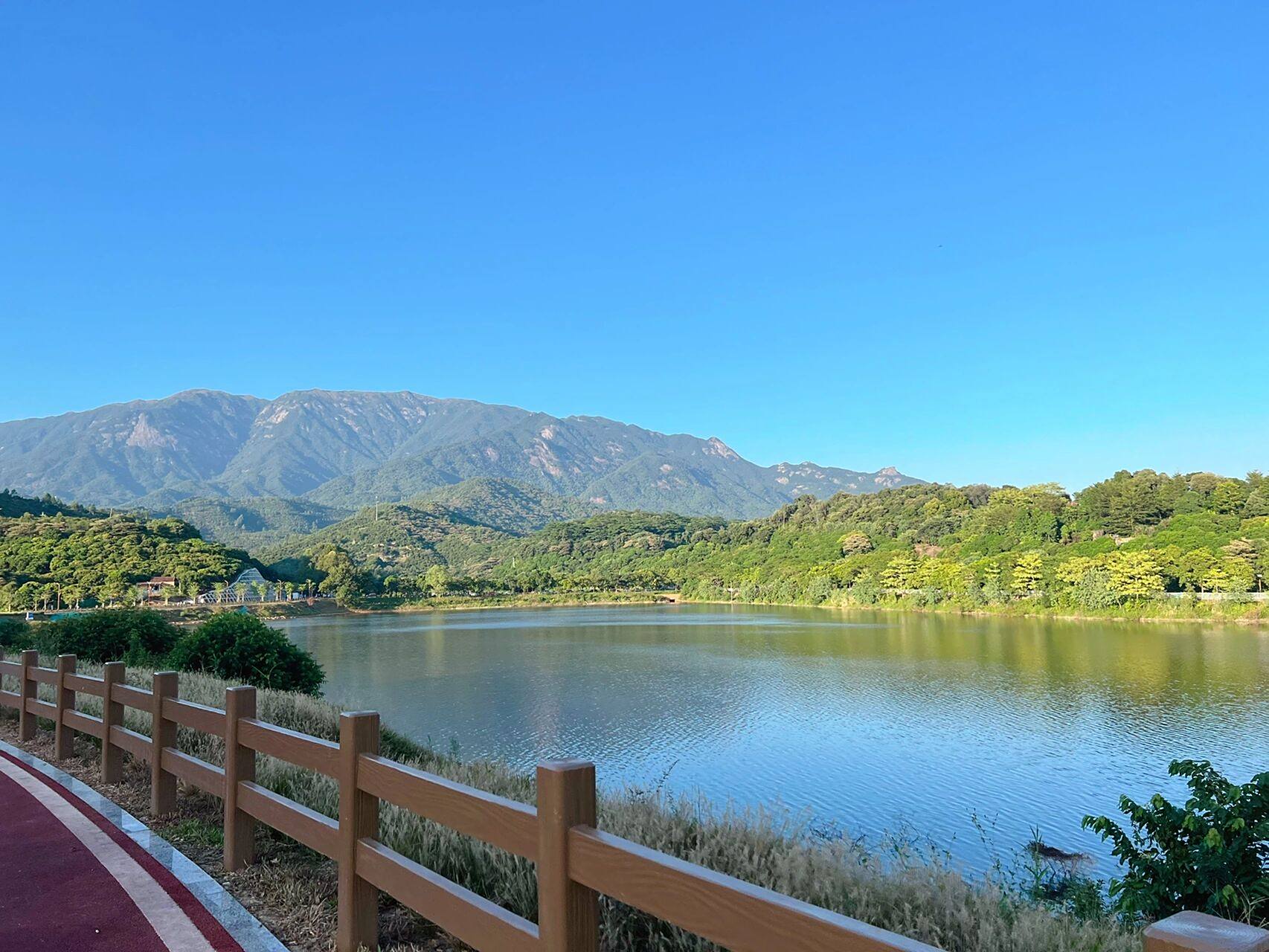 博罗石湾周边游推荐:大洞水库环游骑行～ 午饭后休息了一下,大概三点