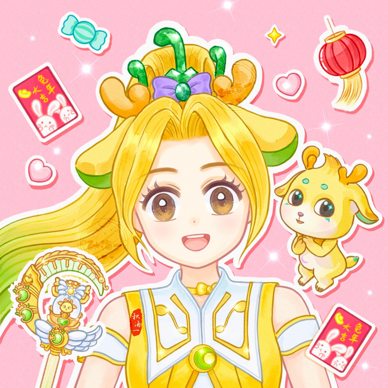 巴啦啦小魔仙|白尹玥|可爱头像 画的是巴啦啦小魔仙的白尹玥哦