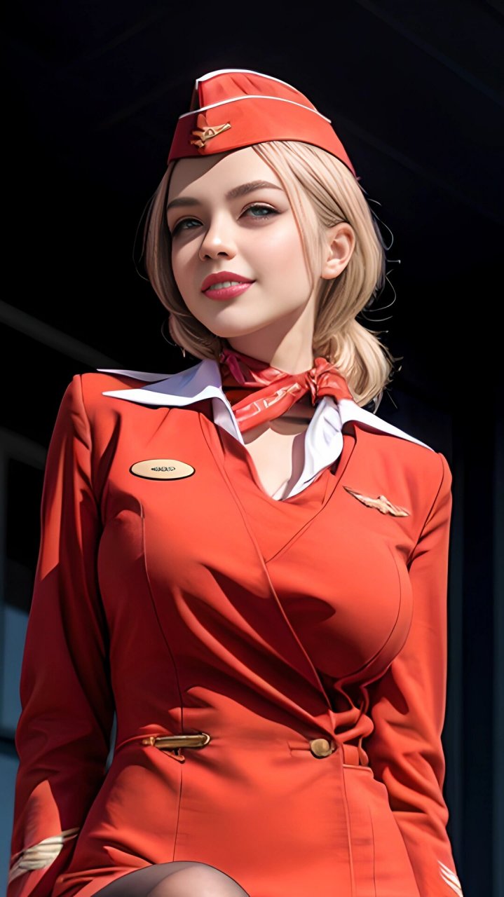最美俄航空姐等你去征服