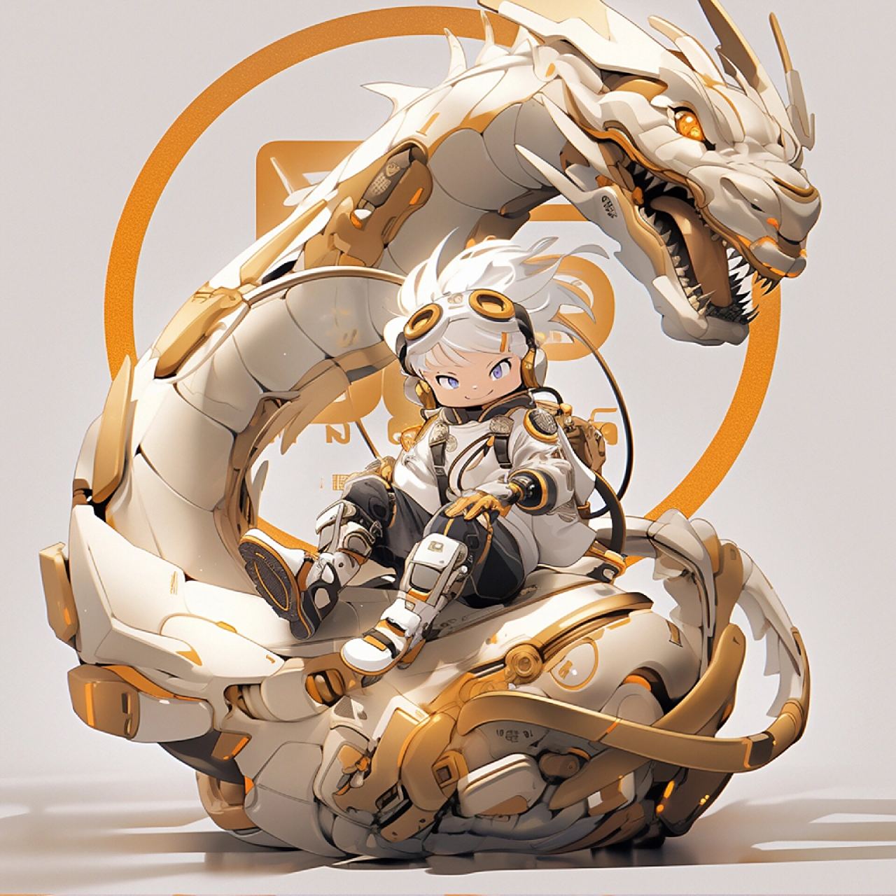 机甲龙| 蛇 |女孩| q版