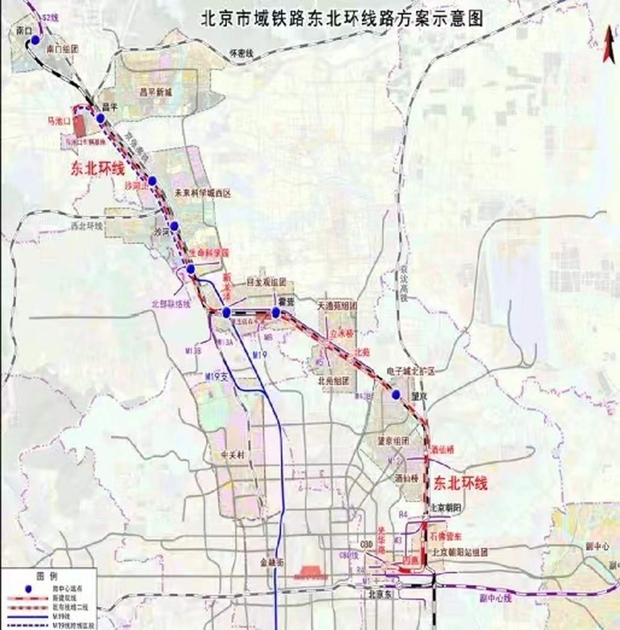 市郊铁路东北环线图片