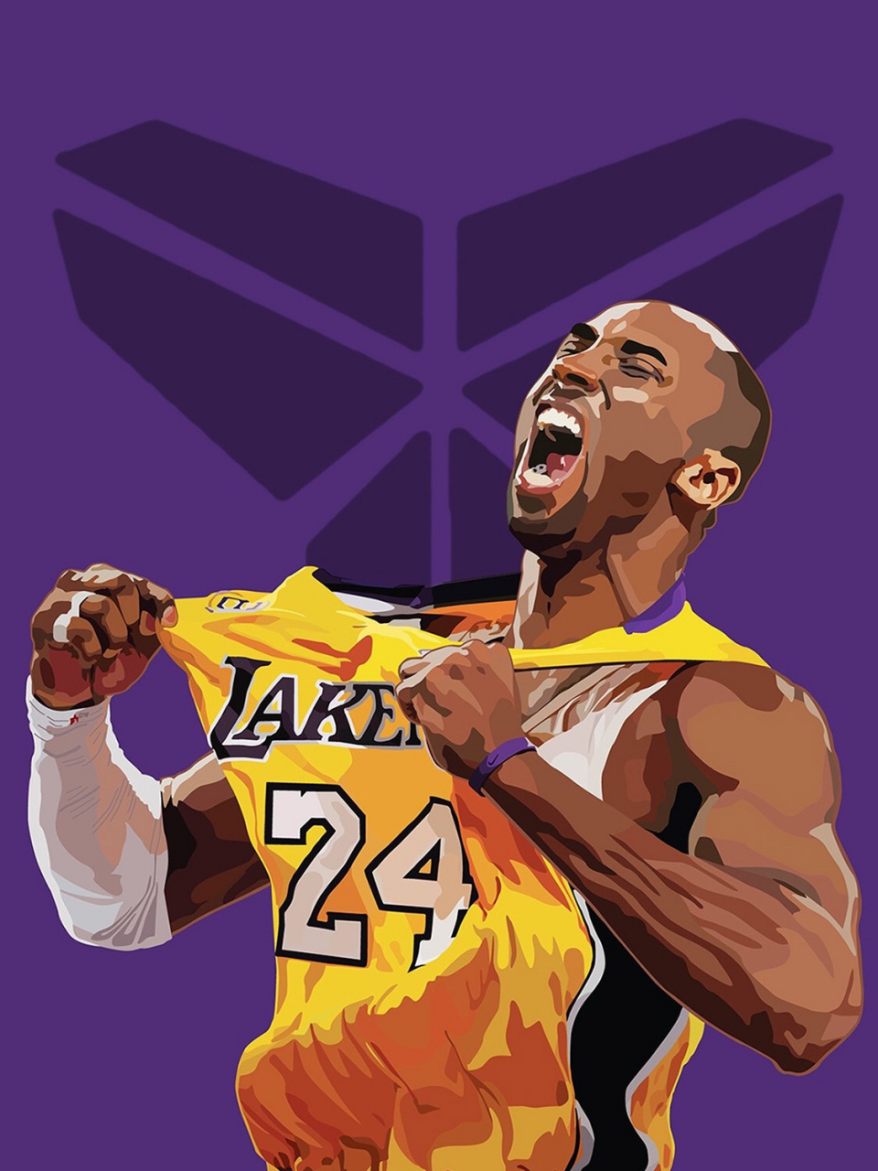 手机壁纸 科比 曼巴精神永远激励着我前行