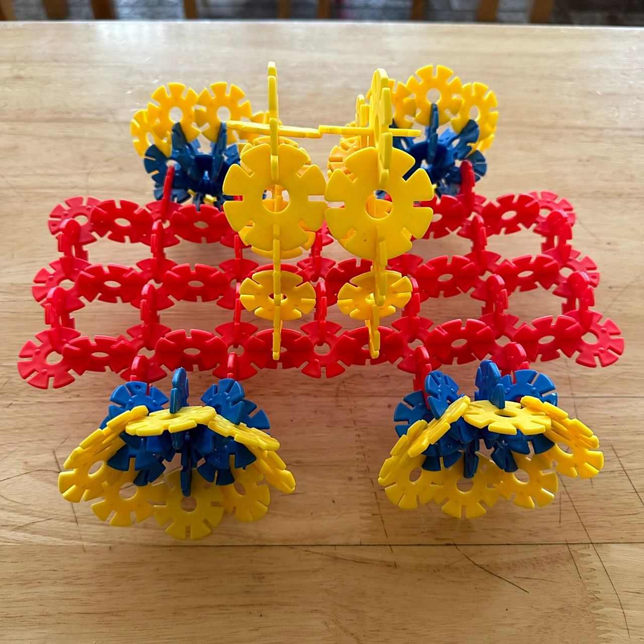 雪花片《小汽车》 男孩超爱的小车07哟