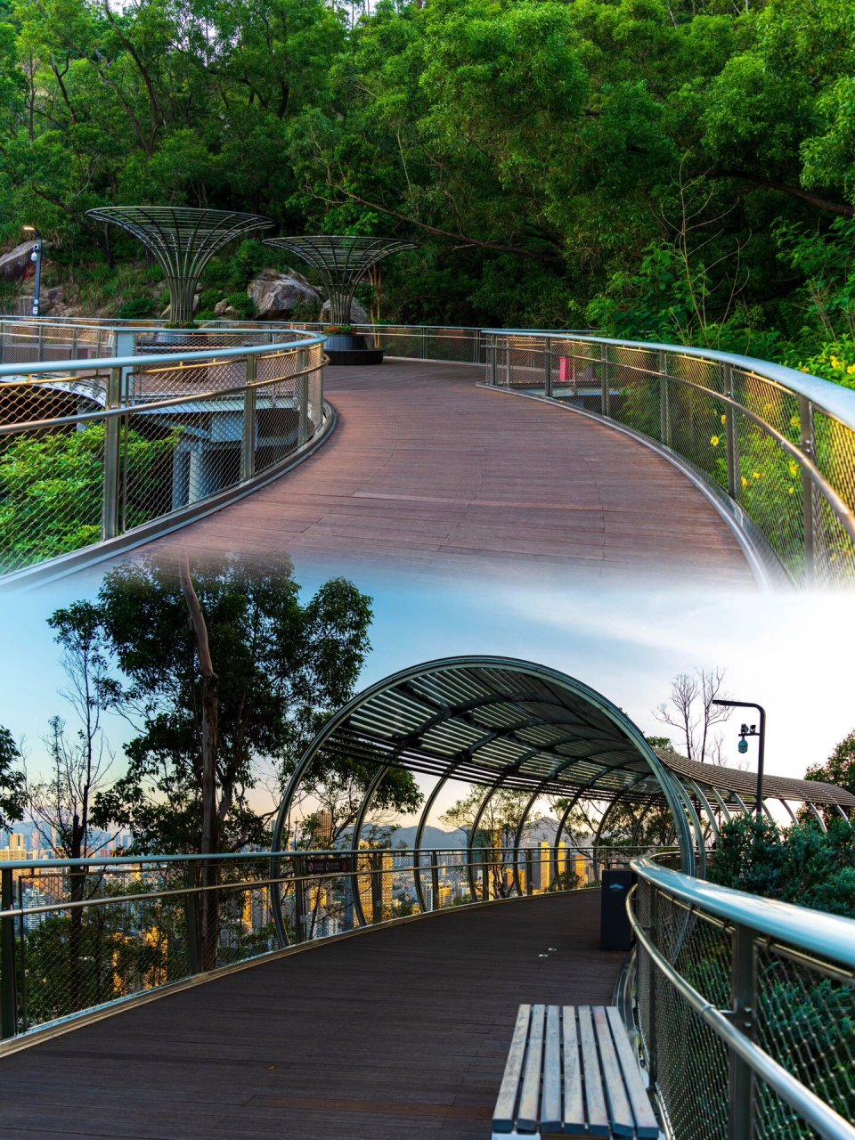 珠海美景78浅拍一下板樟山景山道的风光 板樟山你真的变了