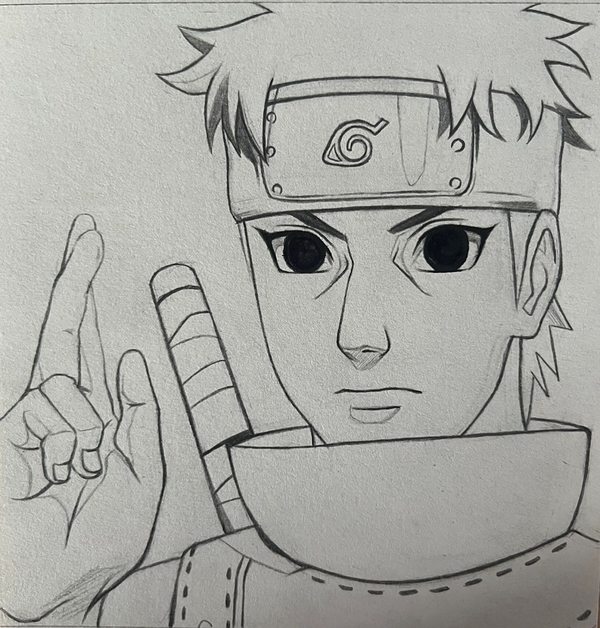 火影|宇智波止水 手绘|活着话应该会很强吧 只想说宇智波一族的人颜值