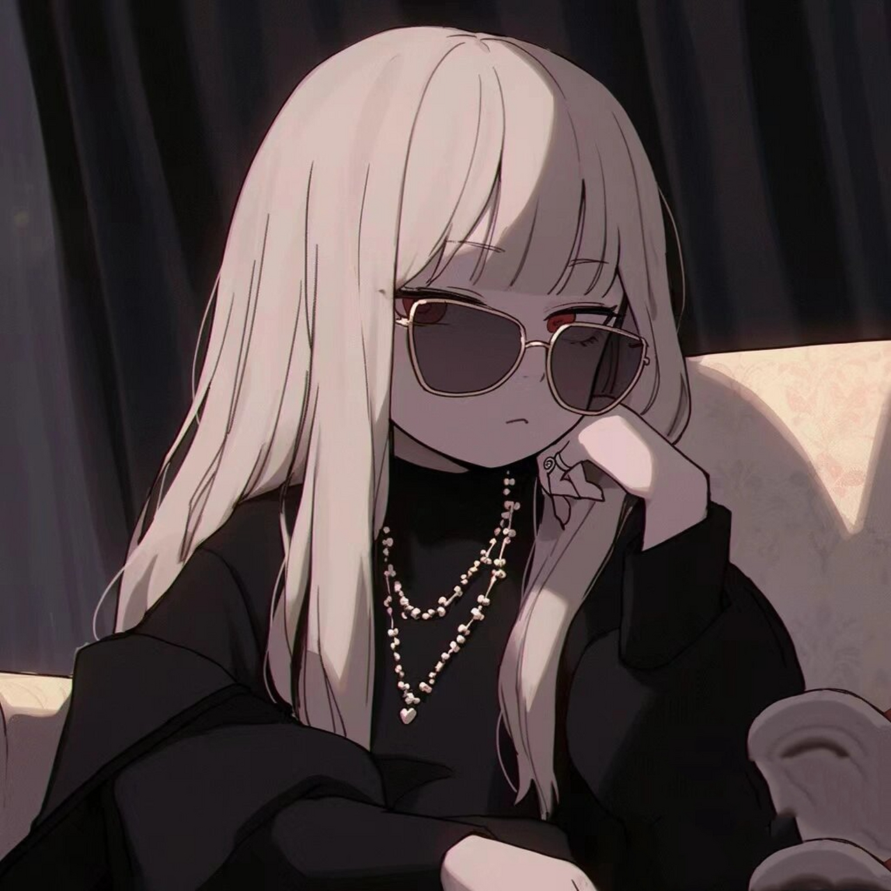 优质氛围感女生动漫头像# 女生动漫小众ins