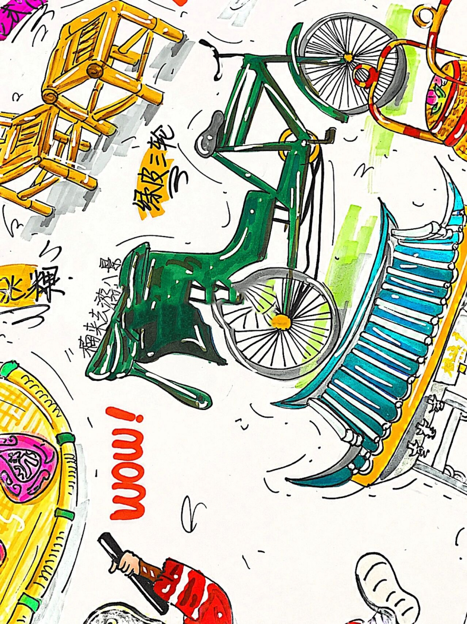 通过观看视频图片,了解潮汕地区的美食,文化, 建筑,人文风景等.