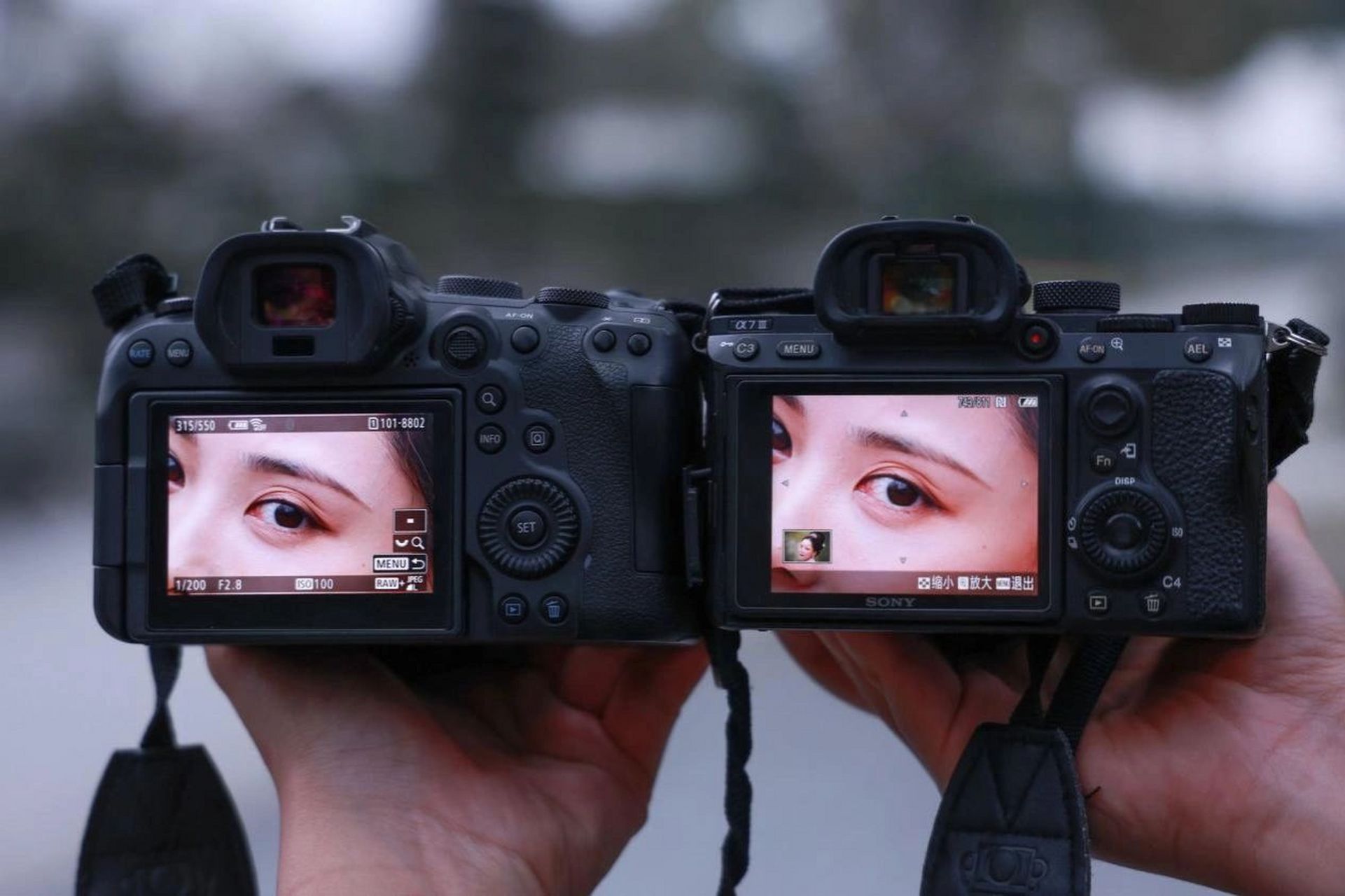 佳能r6和索尼a7m3拍摄拍照到底怎么样呢?     为了公平起见: 1.