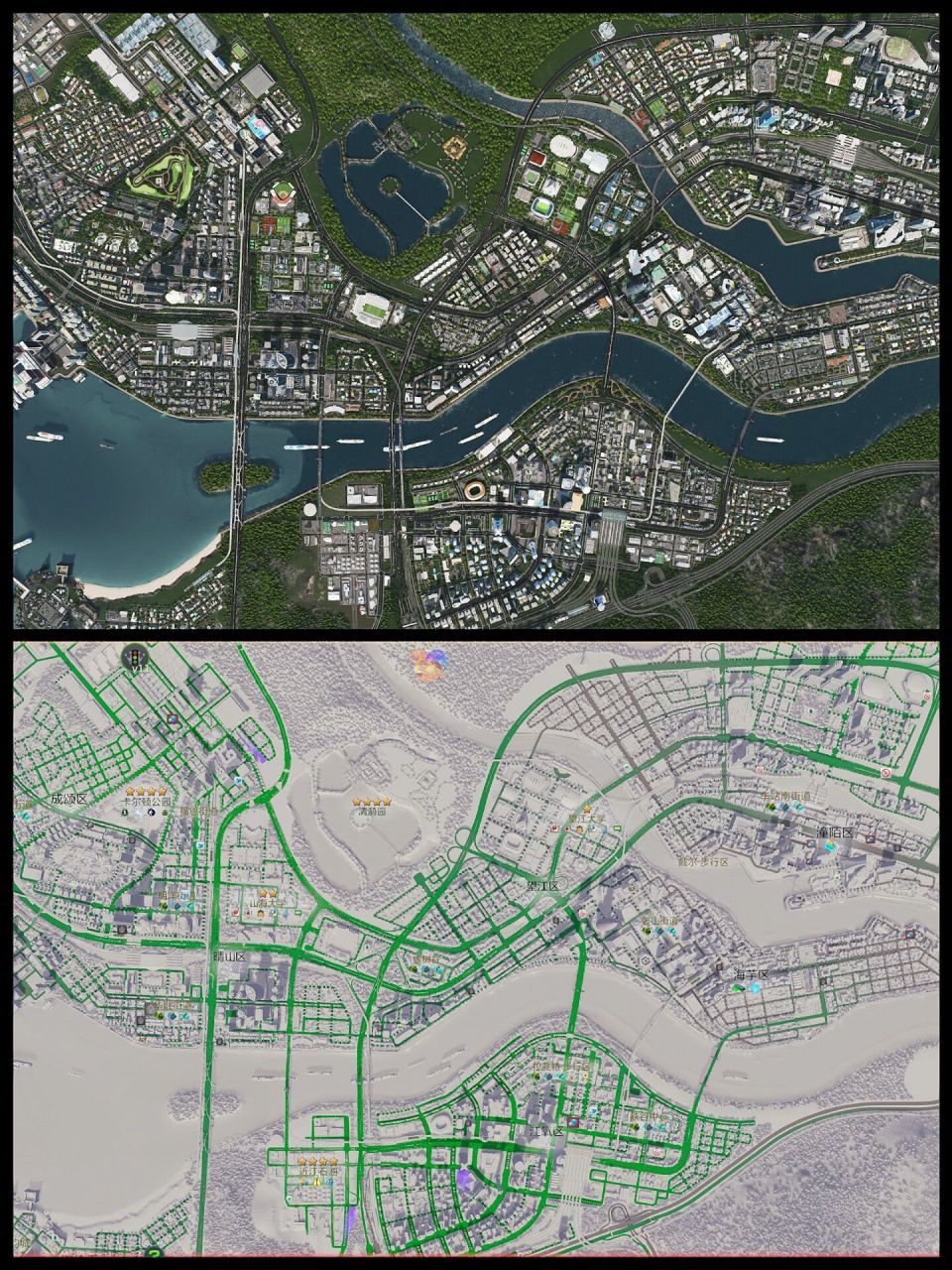 城市天际线|道路千万条安全第一条 路网不管怎么修,都是永远的堵.