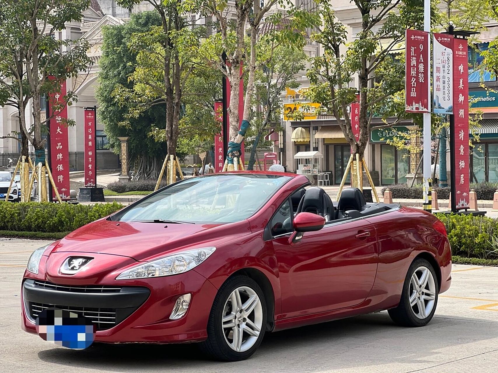 标致308cc敞篷跑车 92拿下11年7月标志308cc  1.