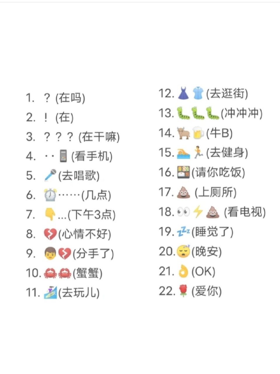 闺蜜暗号大合集不是原创 这些都是闺密暗号,当然啦,不是原创,见谅见谅