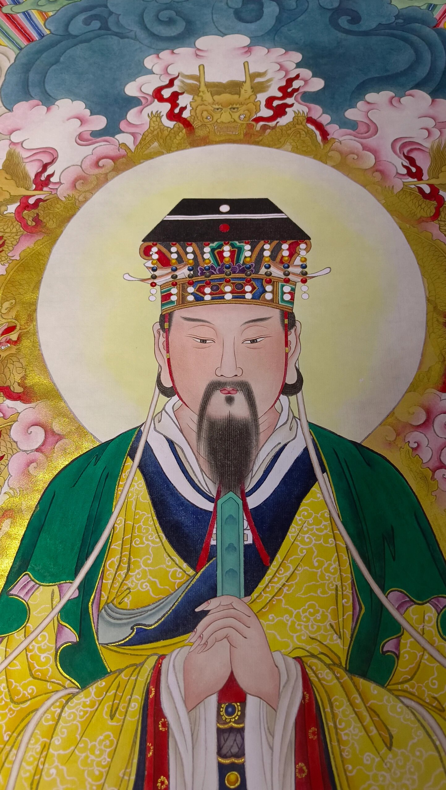 工笔画《玉皇大帝