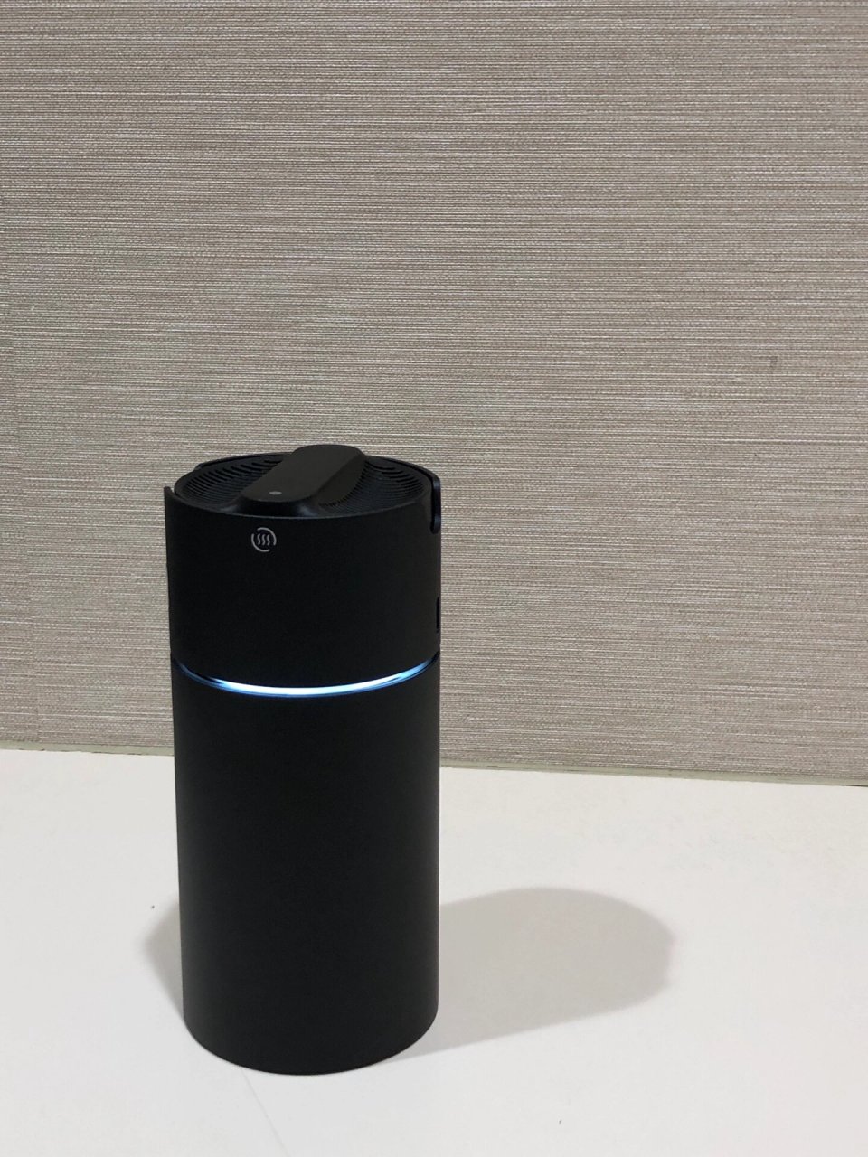 muji | 负离子 便携式香薰机 新品香薰机,黑色的铝合金外壳个人觉得