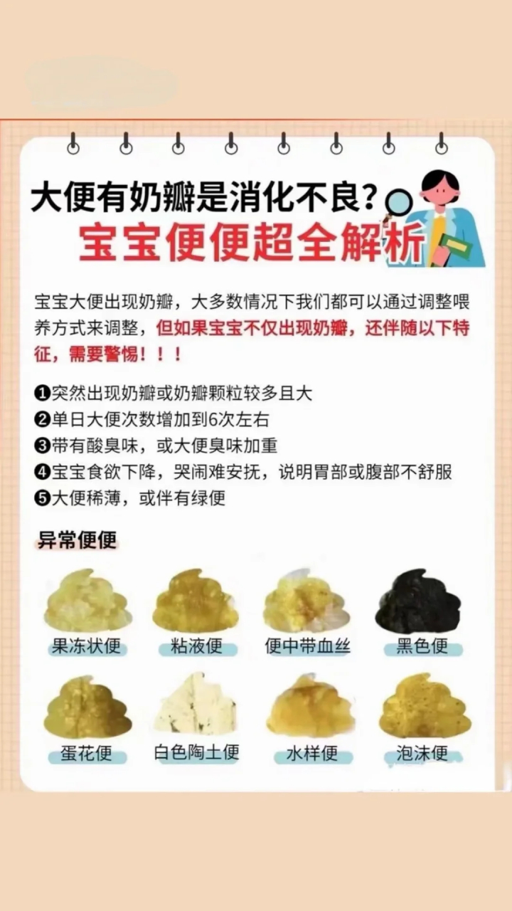 大便有奶瓣是消化不良?