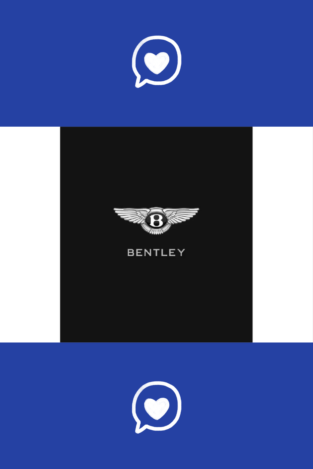 宾利车标,以飞翔的姿态呈现,黑色背景的壁纸,给人一种奢华而神秘的