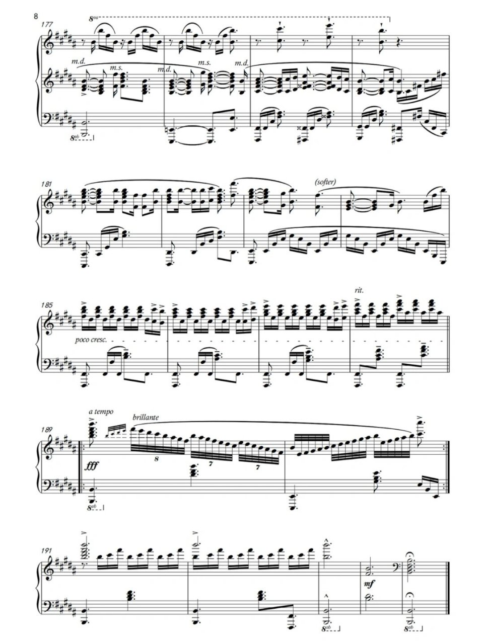 《火花》钢琴谱——你的名字 a叔的版本,前面有我弹过录制的视频,我只