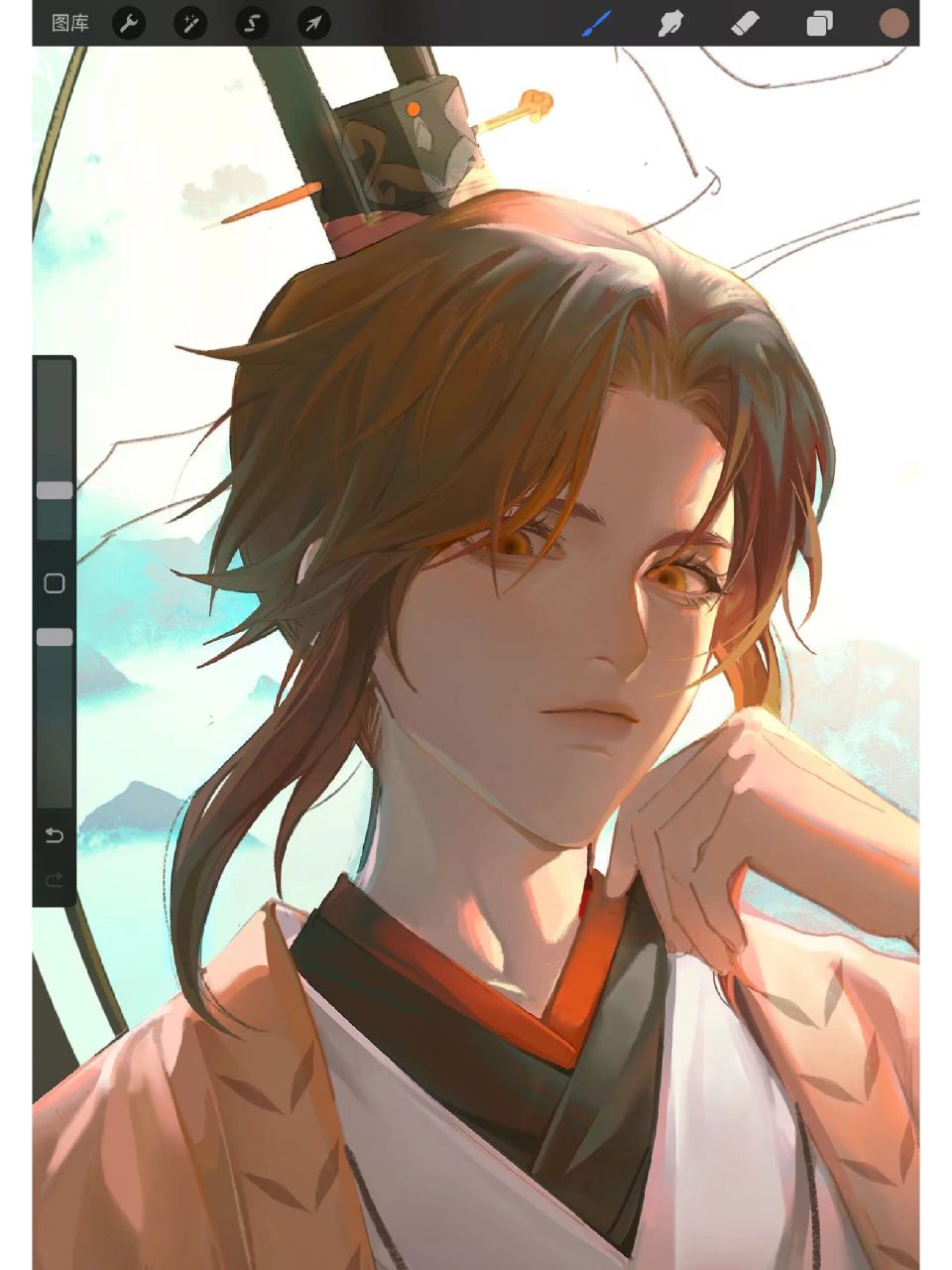 不懂广陵王的有难了 谁懂,上头到没画完都想发